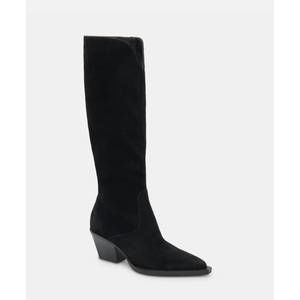 NEW DOLCE VITA women's raj knee-high boot in onyx black